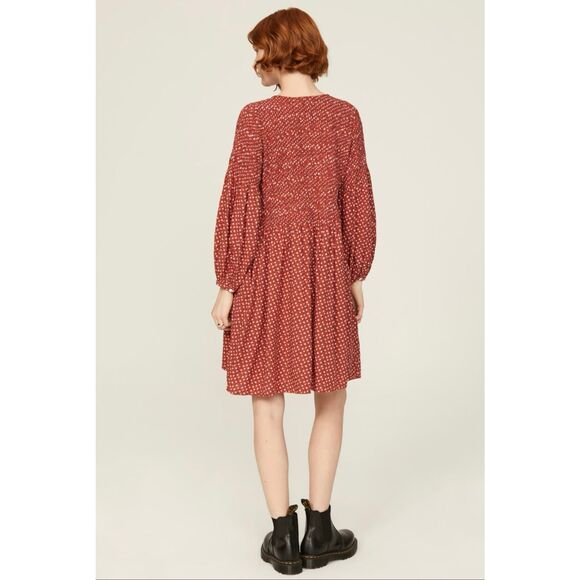 Madewell Easy Smocked Mini Dress - Picture 2 of 10